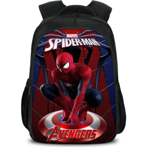 Spider Ma School Bags Boys Girls Large Capacity Backpack Children Mutil-Pattern Laptop Backpack Teens Rusksack Children Knapsack