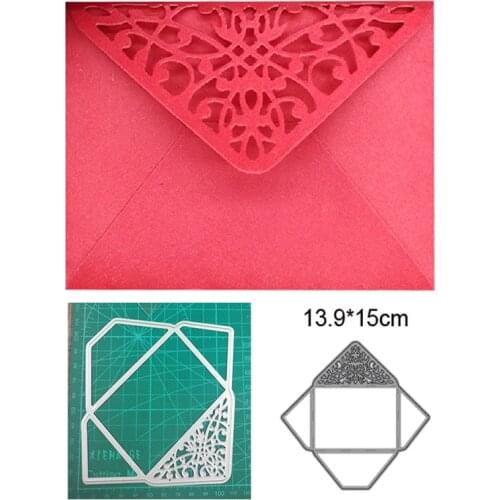 Foldable envelope 2021 New Halloween metal cutter mould diy photo album scrapbook card making stamp embossing decoration mould