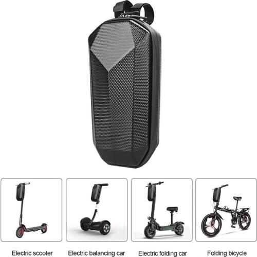 Hard Shell Bike Bag Waterproof Handlebar Portable Storage Front Bag Electric Scooter Hanging Bag Folding Bicycle Balance Package