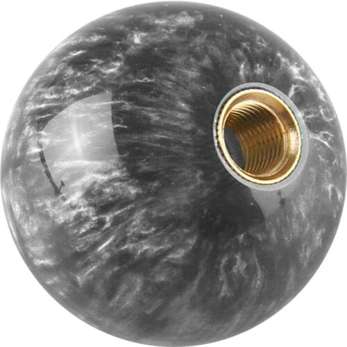 Universal Car Gear Shift Knob Shifter Lever Ball Shape M12*1.25mm