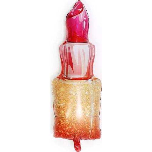 Party balloon large lipstick shape balloon beauty lipstick wedding Valentines day wedding proposal decoration balloon