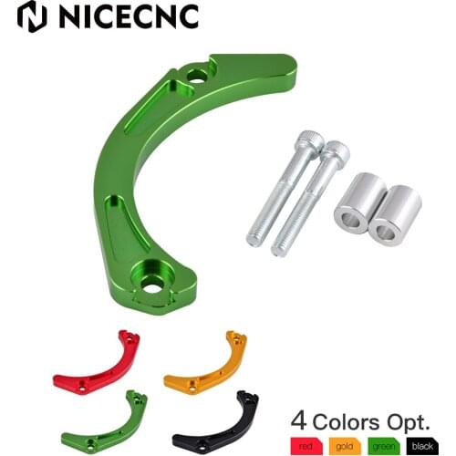 NICECNC ATV Engine Case Saver Cover Protector For Kawasaki KFX400 KFX 400 03-06 For Suzuki Quadsport Z400 LTZ400 LT-Z 400 03-14