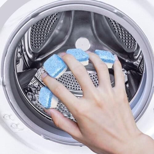 5pcs Antibacterial Washing Machine Cleaner Descaler Deep Cleaning Remover Deodorant Durable Multifunctional Laundry Supplies