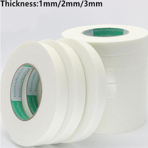 White Super Strong Double Faced Adhesive Tape Foam Double Sided Tape Self Adhesive Pad For Mounting Fixing Pad Sticky