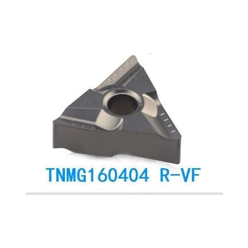 Free Shipping 10PCS TNMG160404 R-VF Metal ceramic inserts Cutter Carbide Alloy for Lathe Holder MTJNR / WTJNR/MTBNR/MTQNR/MTENN