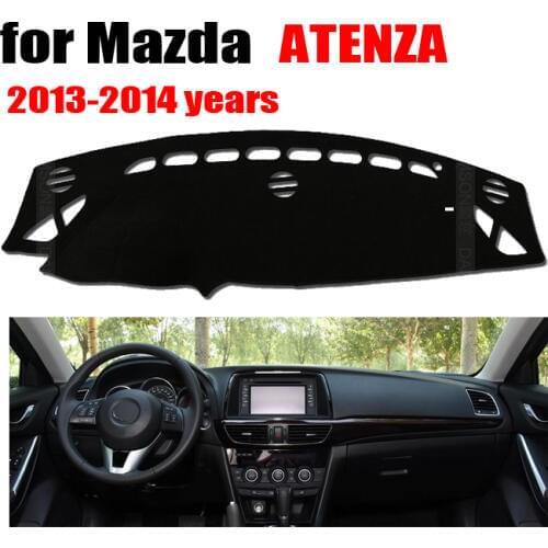 Car dashboard covers mat Left hand drive dashmat pad dash covers Instrument platform accessories for MAZDA Atenza 2013 2014