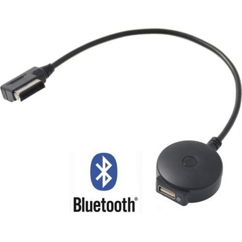 For AMI MDI Bluetooth Adapter Audio Aux USB Female Cable for AUDI A4 A6 Q5 Q7 2009 2010 2011 2012