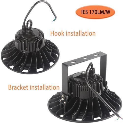 Gelanlaite 150w led high Bay Light 170lm/w UFO LED Industrial Light Warehouse led Lighting Workshop lamp