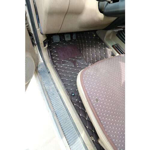 HZHZQX Custom Special Car Floor Mats for JEEP Cherokee Commander Compass Wrangler Grand Cherokee 5 Seats Waterproof Carpets