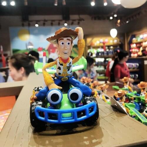 New style Shanghai Disneyland genuine toy story Hu Di cartoon pull back toy car kids birthday gift AG2615