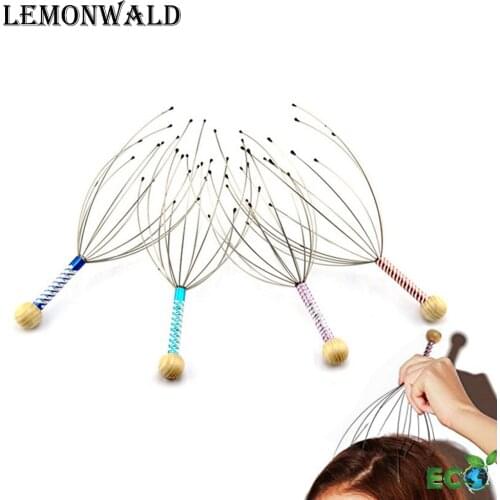 Head Massage Head Skin relaxation Relief Body Massage Removal Muscle tension Tiredness Metals Head Massage Instrument Tool