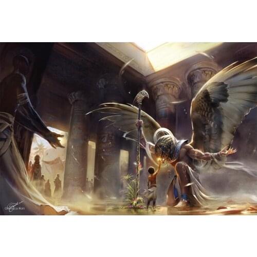 Diamond Embroidery Fantasy art God wings Full Square Picture Mosaic Rhinestone Home Decoration Diy Diamond Painting EgyptZP-2532