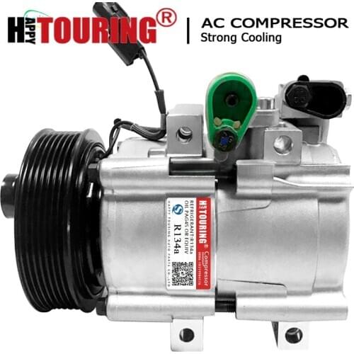 HS18 AC Compressor for KIA Sorento 2.5 CRDI 2002 2003 2004 2005 2006 2007 2008 2009 97701-3E350 977013E350 97701 3E350