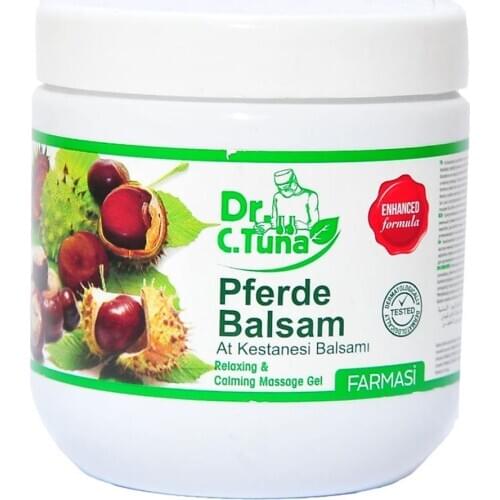 Horse Chestnut Massage Gel 500 ML Farmasi Dr.Cevdet Tuna Refreshing, Calming and Relaxing Effect Made in Turkey