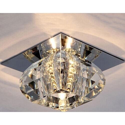New Modern LED Crystal Ceiling Lights Hallway Fixture Lamps Indoor Lighting Aisle corridor Ceiling Lamps