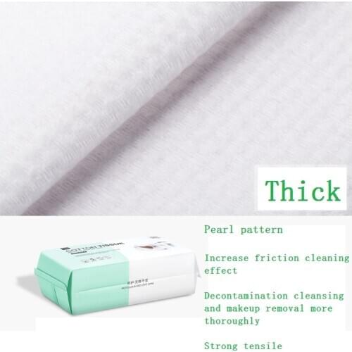 Washcloth Single Use Clean Face Towel Pure Cotton Non-Woven Fabrics Draw-Out Cotton Towel Thicken 100PCS Wet And Dry Towels