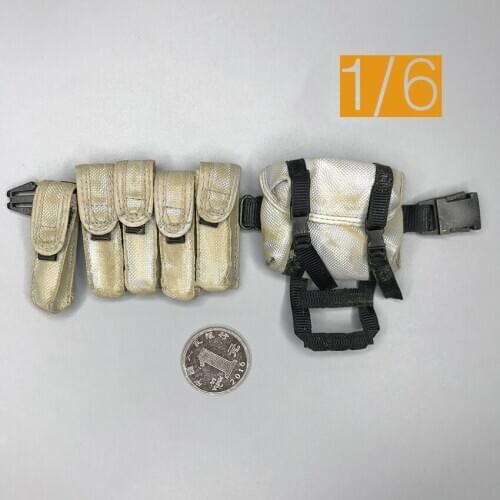 New Arrival 1/6 Scale Waist Bag For Soldiers World War II Battle Conflict 12" Doll Figures Accessories