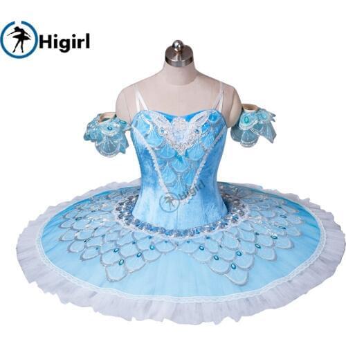 Professional tutu blue adult ballerina costumes tutu dance ballet costumes blue womens tutus BT8928
