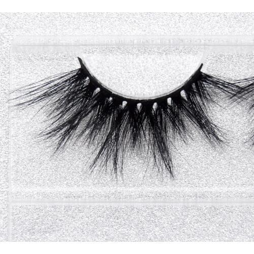 Visofree 25mm Eyelashes Fashion Soft Pure False Eyelashes Adhesives Glamour Crisscross Eye lashes Makeup Beauty Lash E80