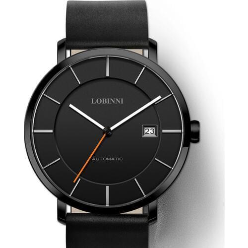 Luxury Brand LOBINNI Watch Men Japan MIYOTA 9015 Automatic Mechanical Movement Mens Watches Sapphire Waterproof Clock L5016-4