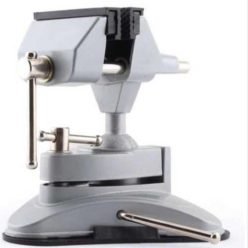 Aluminum Alloy vacuum bench vice, Table vice for DIY, flat pliers for metal working, free shipping