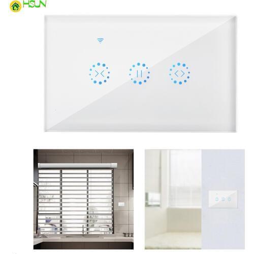 Ewelink smart curtain motor Electrical Blinds WiFi Switch Touch APP Voice Control by Alexa Echo Google Home AC 110 V 220V EU/US