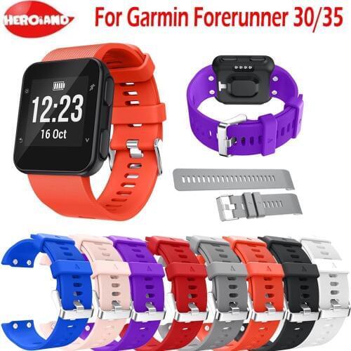 Replacement Belt Band Watch Strap For Garmin Forerunner 35 Smart Watches Fashion Bracelet For Garmin Forerunner 30 /35 Wrist