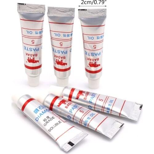 12pcs Diamond Polishing Lapping Paste Compound Syringes W0.5 ~40 Micron Abrasive GXMA