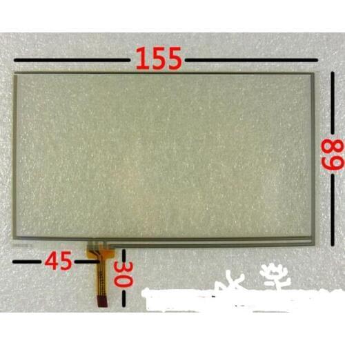 6.5 inch 155*89mm touch screen car dvd at065tn14 pw065xs1 lcd 6.2 handwriting screen