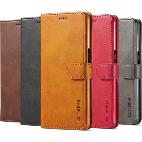 Luxury Cases For Xiaomi Redmi Note 9 s Pro Max Cover Case Flip Magnetic Closure Leather Wallet phone bags on Xiomi Redmi 9 Funda