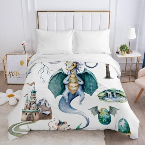 Cartoon Childrens Duvet cover Quilt/Blanket/Comfortable Case Bedding for kids baby girls 140x200 Single for Home fly