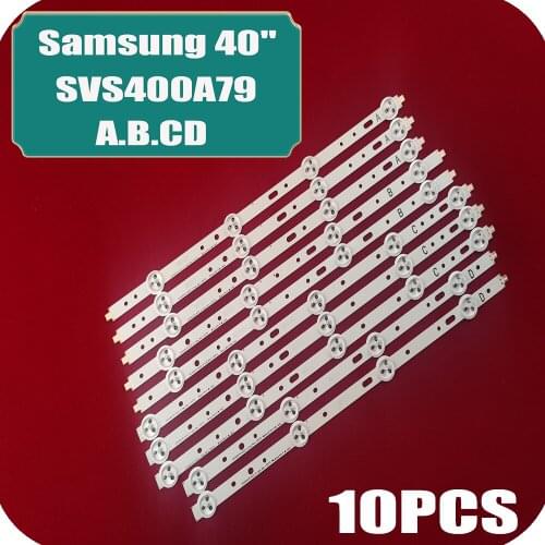 Perfect LED strip replacement for 40d1333b 40l1333b 40pfl3208t lta400hm23 svs400a73 svs400a79 a b/c d 40VLE5322BG 40VLE5324BG