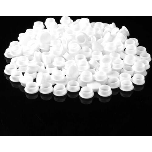 50/200pc Screw Caps Flush Mount Locking Hole Press in Panel Plugs Cover Pad Caps for Auto Body Sheet Metal and Furniture Decor