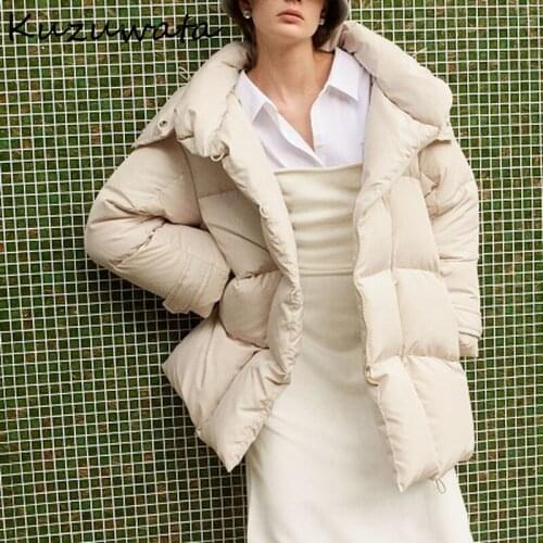 Женские модные пуховики Kuzuwata China At AliExpress