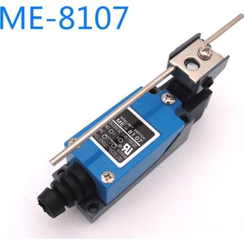 ME-8107 250VAC 5A 115VDC 0.4A Rotary Lever 1NO+1NC Momentary Limit Switch Momentary