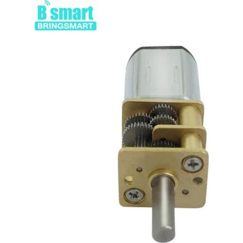 N20 DC Motor Mini Gear 3V 6V 12V Reduction Ratio 1000 Dc Brush Gear Electric Motors Toys Electronic Lock Toy Motor
