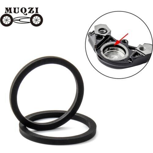 MUQZI 2Pcs Mountain Road Bike Disc Brake Caliper Sealing Ring O-Ring Brake Piston Bicycle PE Wear-Resistant sealing Ring