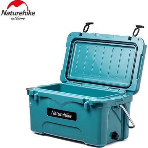 Naturehike Camping 25L Cooler Box Outdoor Large Capacity Food Preservation Box 80h Cooler Travel Picnic Gift Ice Bag