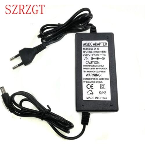 Universal Adjustable AC To DC Power Supply 3V 5V 6V 9V 12V 15V 18V 24V 1A 2A Power Supply Adapter 220V To 12 V Volt Adapter