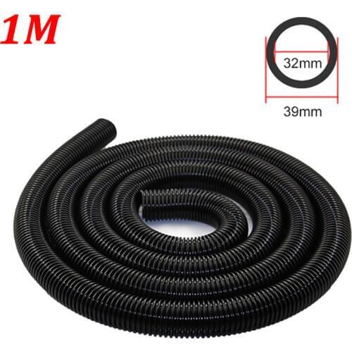 1M Universal Vacuum Cleaner Thread Hose Soft Pipe Durable Bellows Straws Inner Diameter 32mm Outer Diameter 39mm Vacuum Parts
