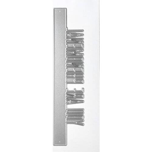 You Are Phenomenal Word Cover Cutting Dies Scrapbook Diary Decoration Stencil Embossing Template DIY Greeting Card Handmade 2021