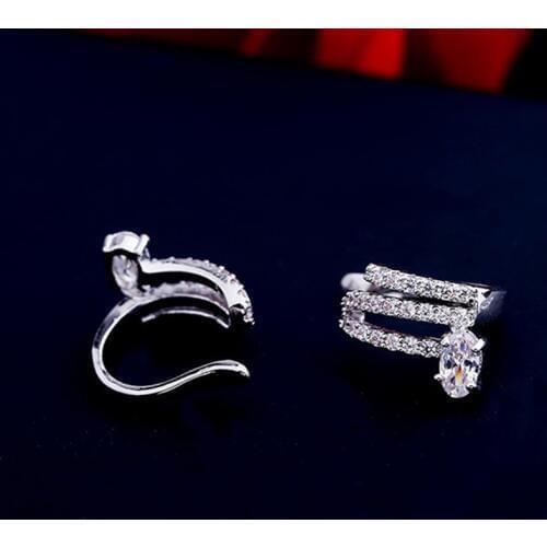 WOYUJIAN Women's Silver Earrings