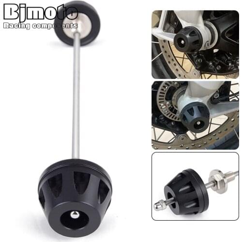 Front Axle Fork Wheel Slider Crash Protector For BMW R1200GS LC R1200 R 1200 GS ADV R1250GS R 1250 R1250 GS adventure 2012-2021