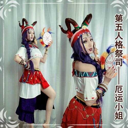 Game Identity V Cosplay Costume Fiona Gilman Cosplay Costume Priest Skin Women Costumes Uniforms Suits Anime Cos Clothes