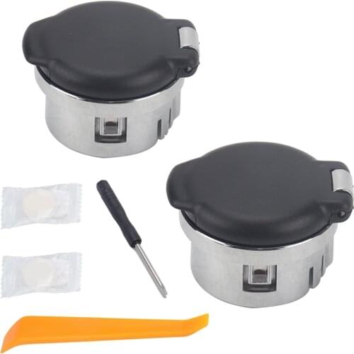 2Pcs Dash Power Socket Lighter Lighter Adapter Dust Cover for Chevrolet Silverado Suburban Tahoe 20983936