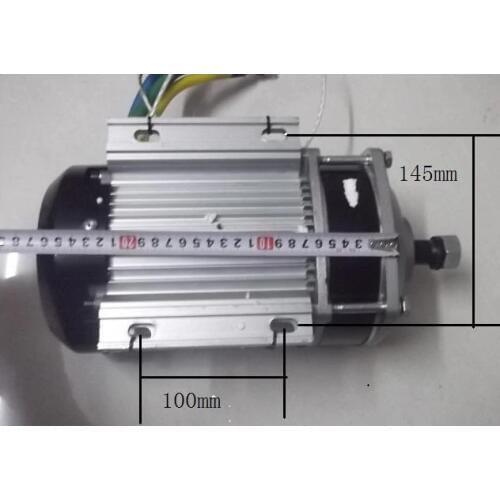 Fast Shipping 72V 1500W Brushless Electric Motor Unite Motor Scooter Bike Electric Tricycle Motor 3 Wheels Bike Motor