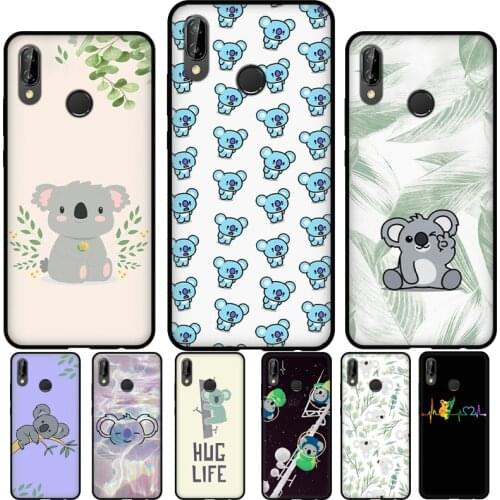 Koala Kawaii Animal For Huawei P40 P30 P20 Lite Mate 20 Pro Case For Huawei P Smart 2019 2021 Z Phone Cover