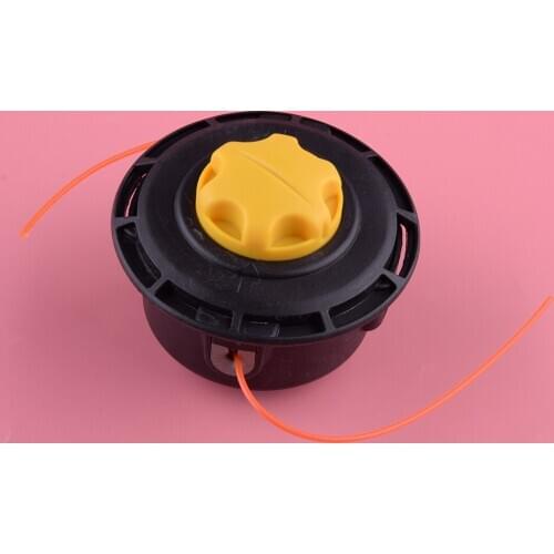 M10 x 1.25 LH Female Thread Bump Feed Line Trimmer Brushcutter Strimmer Head Kit Replacement Mower Garden Tools