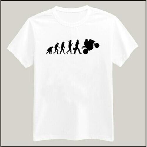 New Women Tshirt Evolution Of Motorcycle Casual Cotton Funny Shirt Top Tee Whtie Brand Hipster Plus Size Camiseta HH305-206