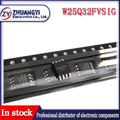 5-10piece) W25Q32FVSSIG SOP8 25Q32 SOP 25Q32FVSIG SOP-8 W25Q32FVSIG SMD W25Q32 new and original IC In Stock